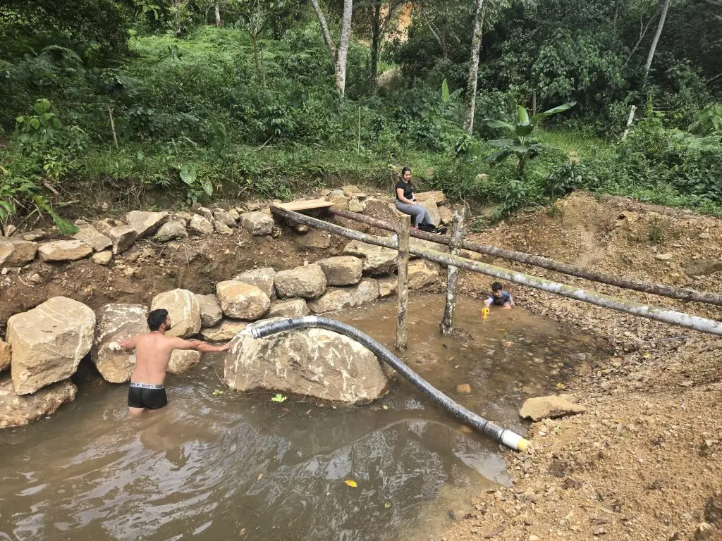 A water system is the closed circuit that moves water around the planet. It works like a perfect machine, driven by the sun and by gravity.