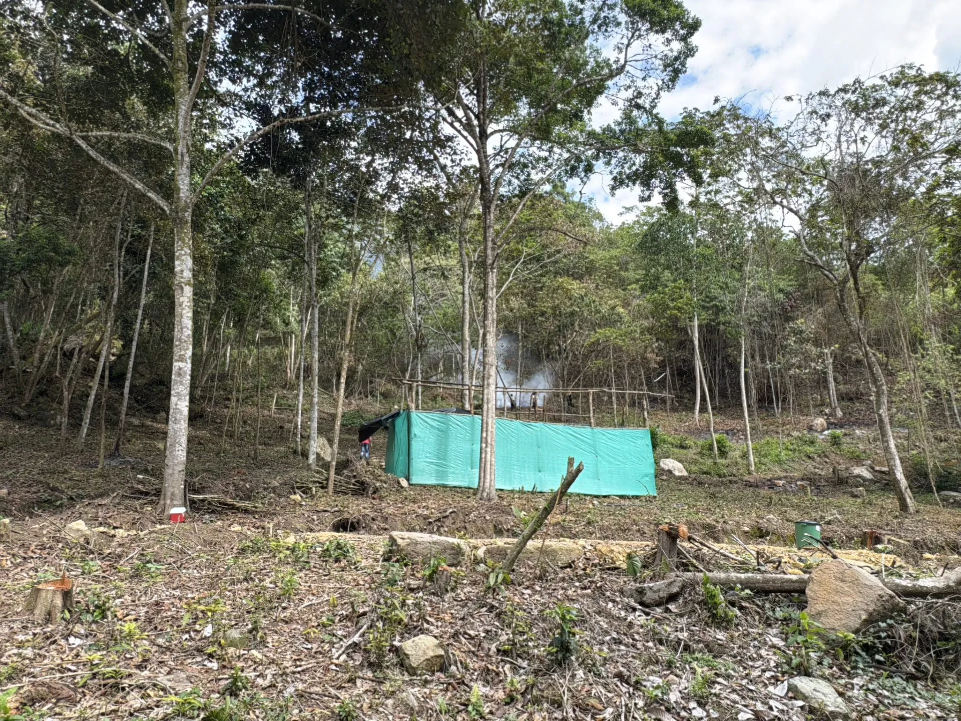 Vista del terreno de Naturconexión