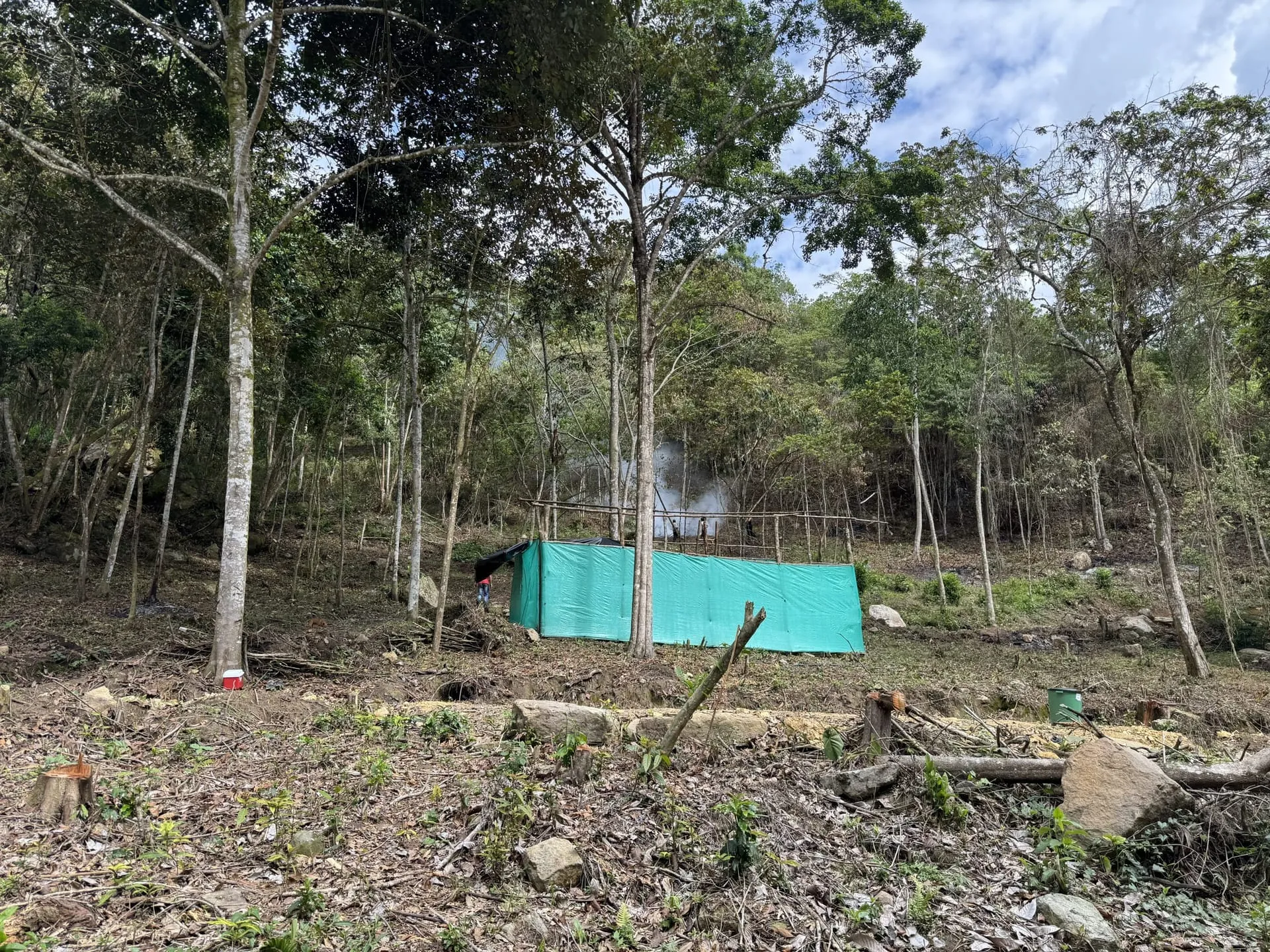 Trabajos en el terreno de Naturconexión