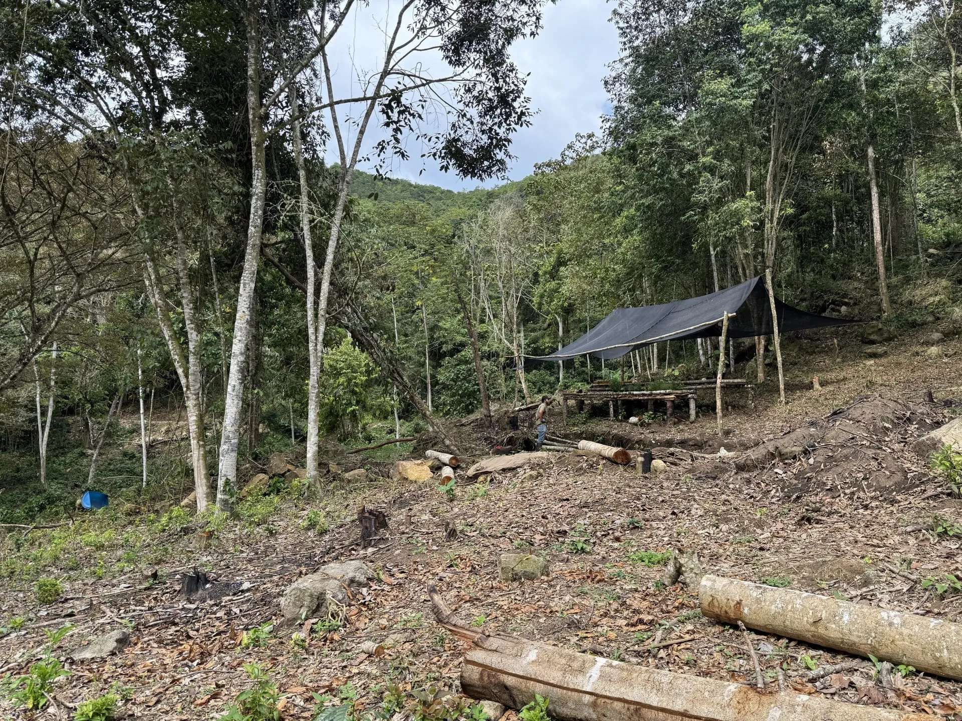 Vista del territorio en Vereda Batavia, Nilo